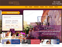 Tablet Screenshot of hospedaje-guanajuato.com